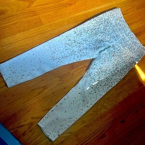 Zyia gold fleck leggings